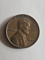 Pièce de monnaie 1 Cent Lincoln Wheat Penny USA 1947