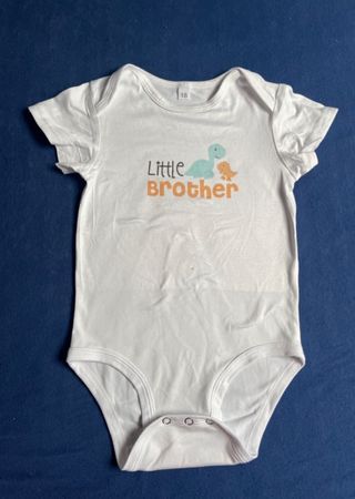 Süsses Sommer Body "Little Brother" Grösse 1.5J