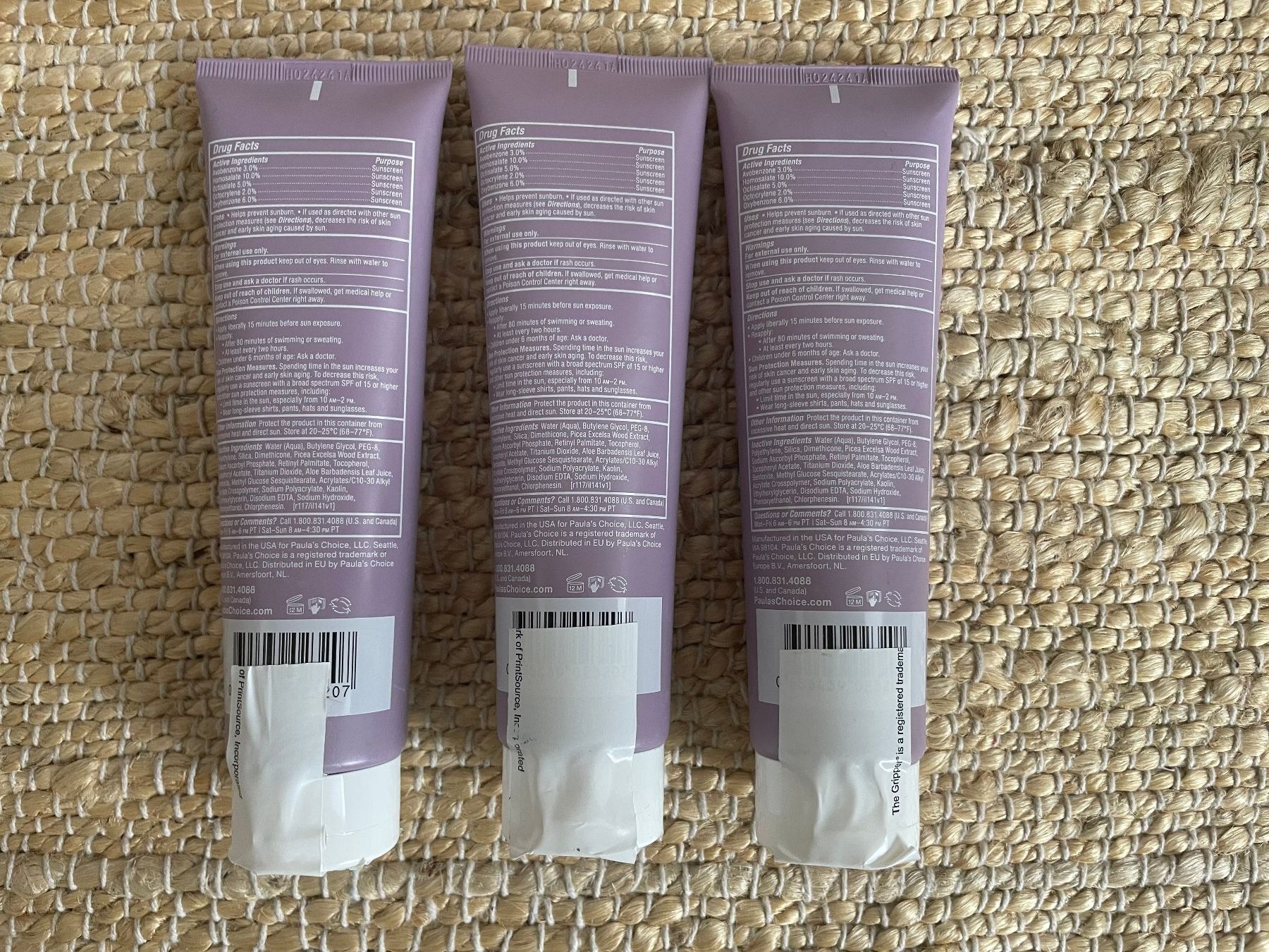 Paula'S Choice Gesichtspflege: 3x Paula's Choice Extra Care None-Greasy Sunscreen SPF 50 – Neu und originalverpackt aus Bern von Leer.gut 1