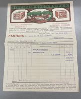 1920 tolle Farb Litho Rechnung Seifenfabrik Hochdorf