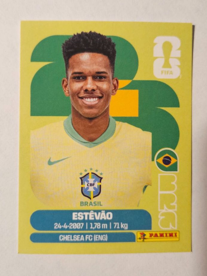 Panini Cartes à collectionner: Panini 2026 Estevao BRA 20 – Neuf (Voir description) à Malans GR par Ovi83