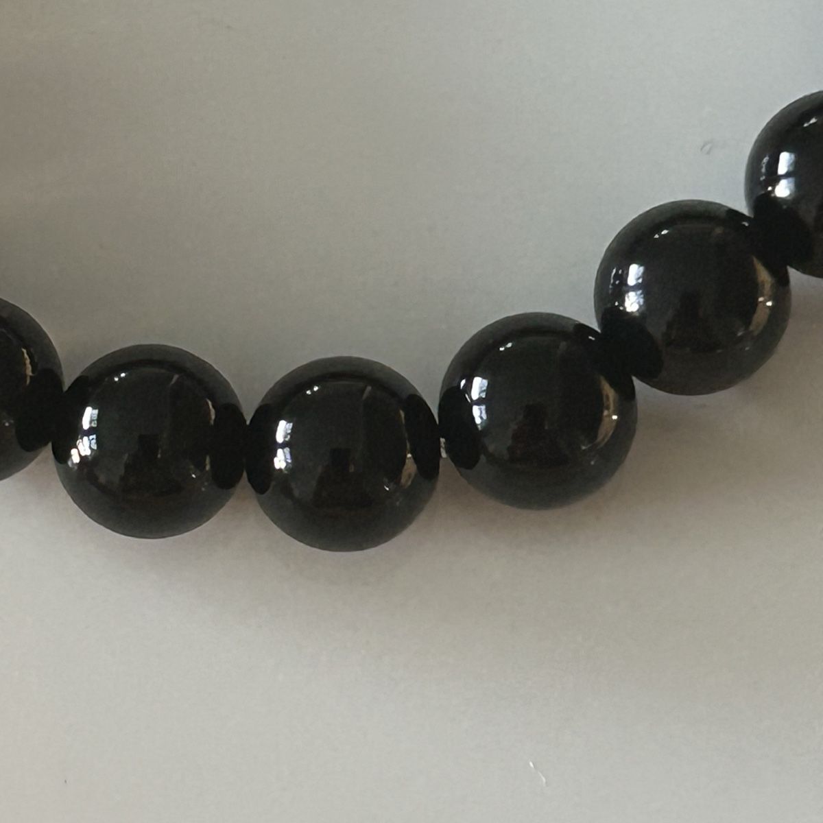 Onyx Bracciali & Braccialetti: Gummiarmbad Onyx schwarzer  – Usato da Reinach BL venduto da meinstil 1