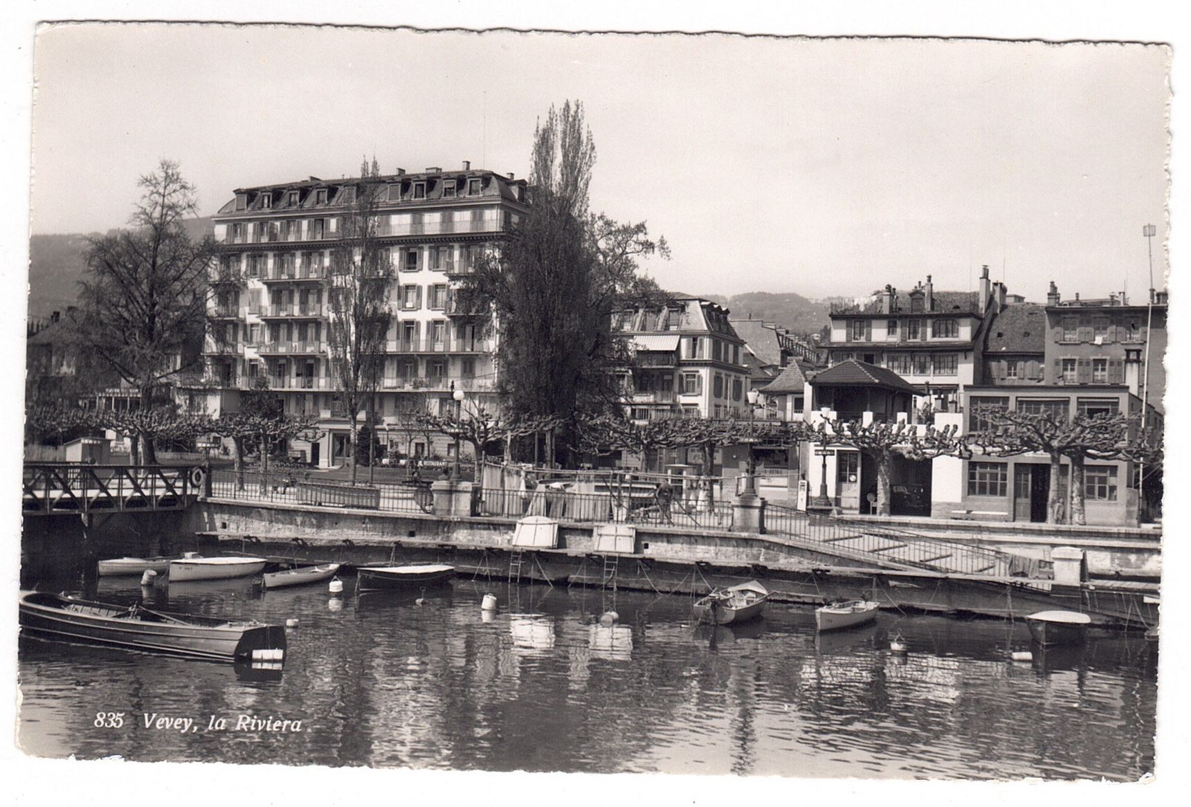 Cartoline postali: Vevey, la Riviera – Usato da La Tour-de-Peilz venduto da amjust