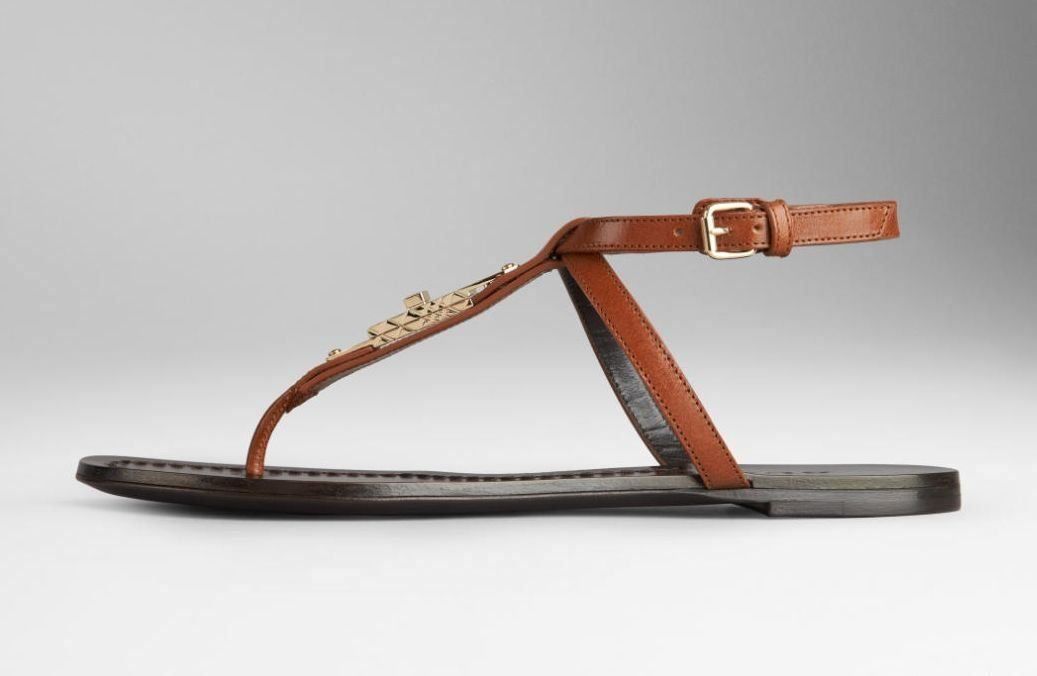 Burberry Damenschuhe: Orig. BURBERRY Leder Sandalen Gr.36 – Gebraucht aus Tuggen von vivira 1