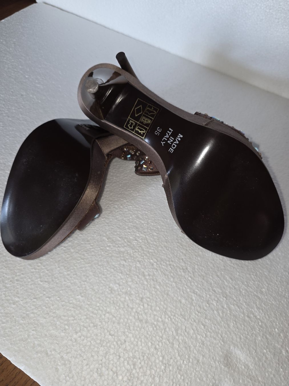 Chaussures femmes: Sandalo con swarovsky – Neuf avec emballage d'origine à calpiogna par dadalter 1