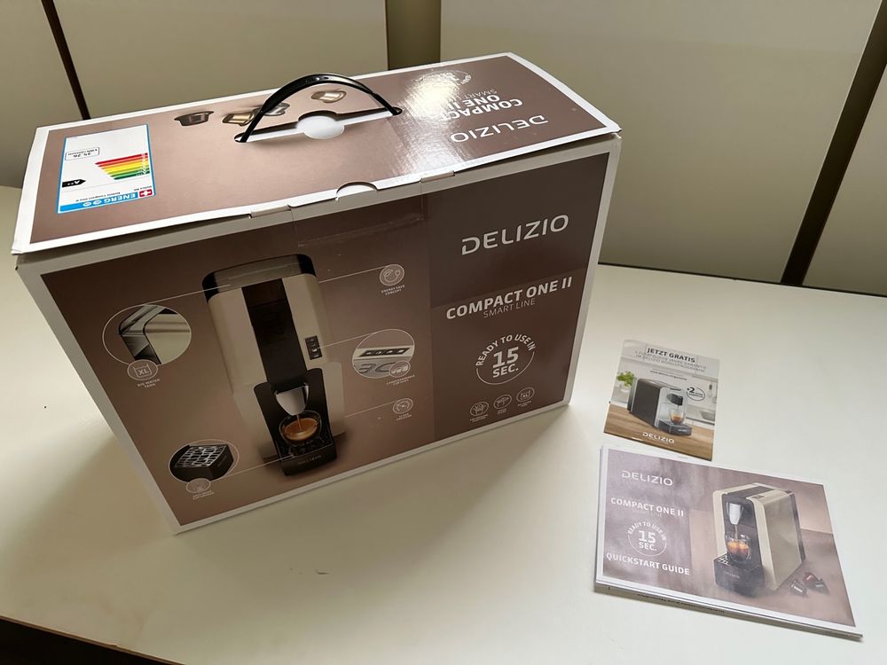 Delizio Kaffeemaschine Compact One II schwarz | Kaufen auf Ricardo