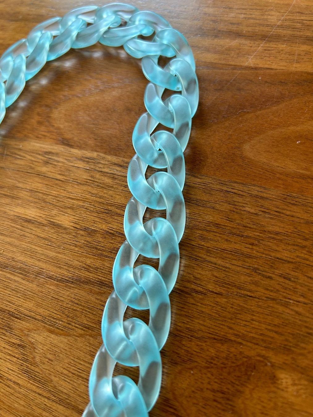 Catenine: alunir / Brillenkette (hellblau) – Usato da Dietlikon venduto da Mankai 3