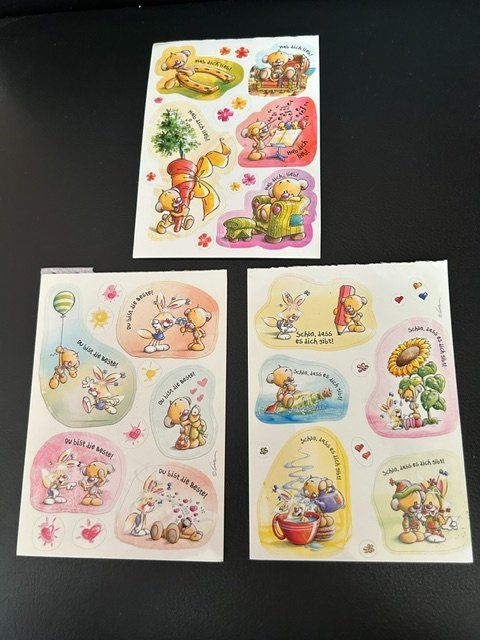 Sticker: Diddl/Pimboli Sticker Set 1 – Nuovo (secondo la descrizione) da Kloten venduto da Monkell