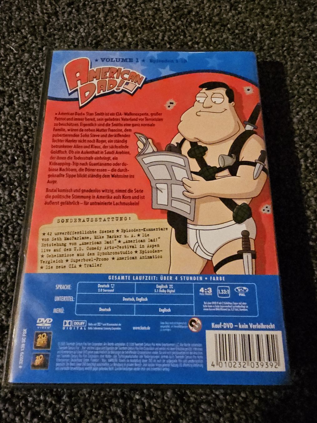 Tutti i DVDs: American Dad Staffel 1 DVD – Usato da Ruswil venduto da jan_bxl5 1