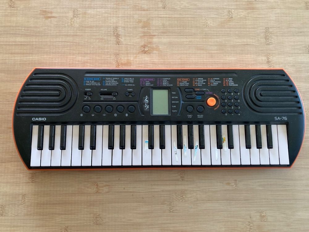 Keyboard Casio SA 76A Kaufen auf Ricardo