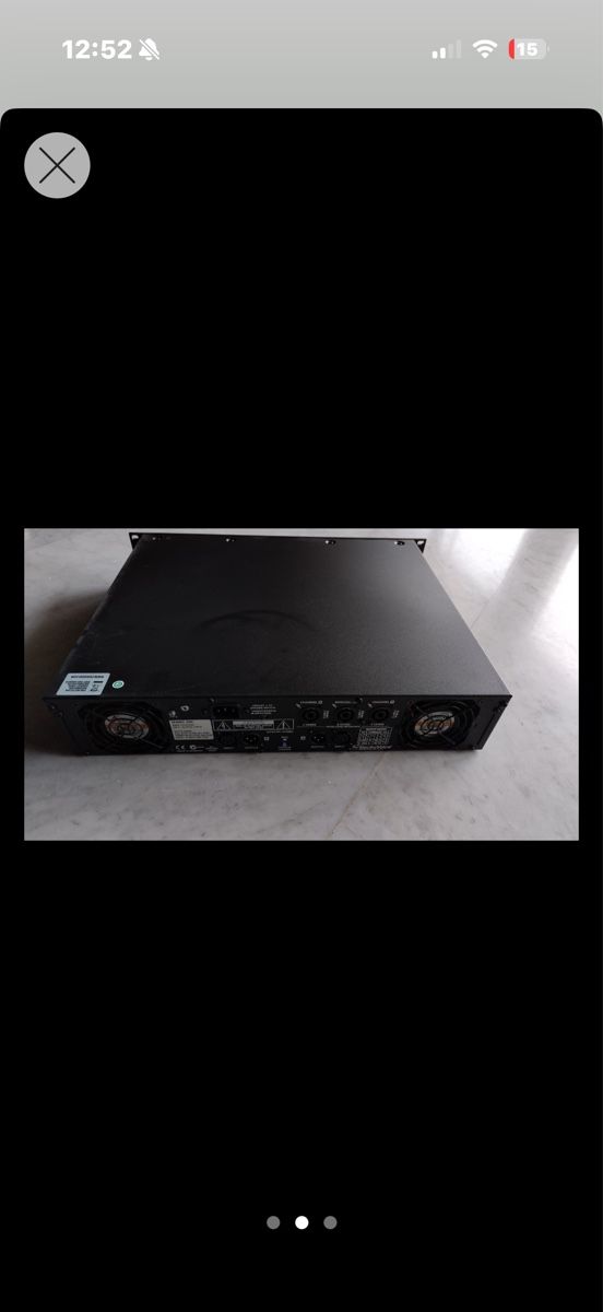 Amplificatori: Electro Voice CP4000S 2x1550watt/4ohm – Usato da Nebikon venduto da Electrovoice10 1