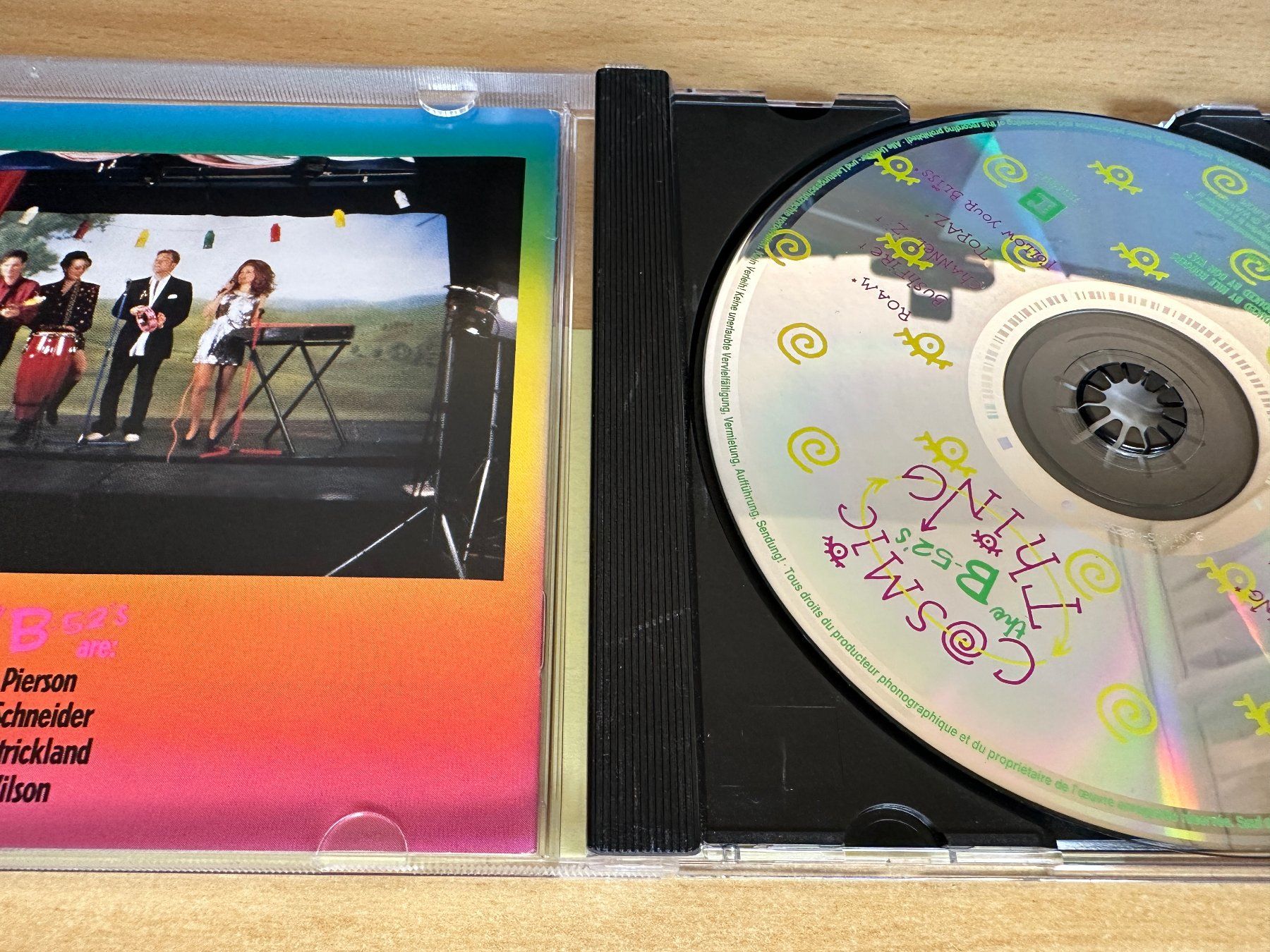 CDs: The B-52's – Cosmic Thing – Gebraucht aus Rikon im Tösstal von Alpenmutz 2