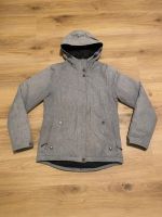 Joli veste de ski gris claire