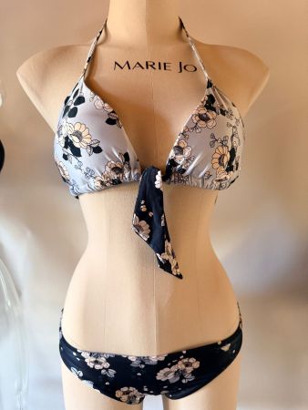 SEAFOLLY, Bikini SPLENDOUR, Grösse 40, Hellblau/Dunkelblau