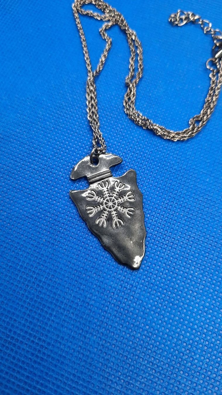 Ciondoli: Halskette Vegvisir Speer Speerspitze – Nuovo e nell'imballaggio originale da Walenstadt venduto da SchnaeppchenRabe 1