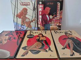 Lot BD's Pin-Up de Berthet & Yann