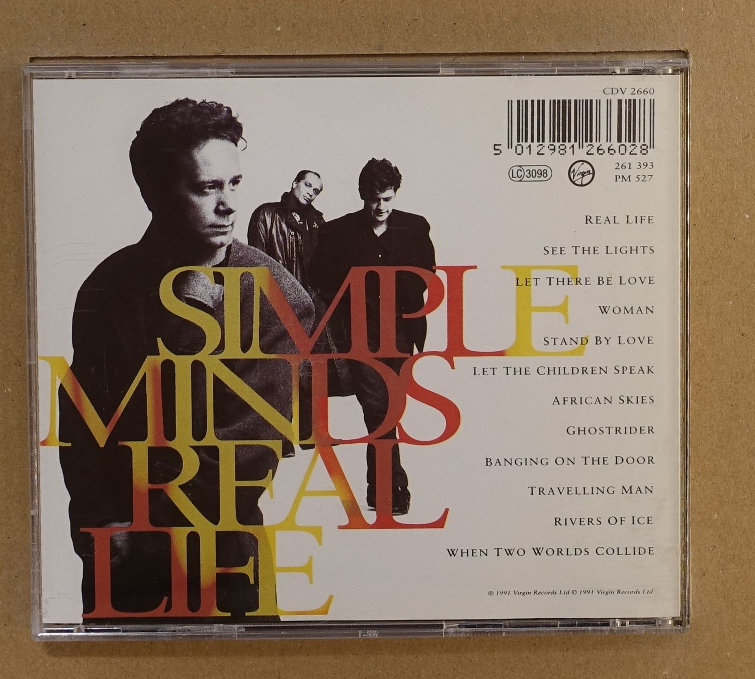 CDs: Simple Minds – Real Life - D17 – D'occasion à Sessa par discoverymedia 1