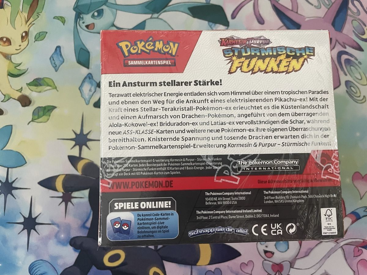 Pokémon Carte collezionabili: Pokemon Surging Sparks Display DE – Nuovo e nell'imballaggio originale da Wallisellen venduto da ale_v9vd 3