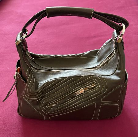 Tods MickeyBag Original mittlere Grösse dunkelbraun wie neu 