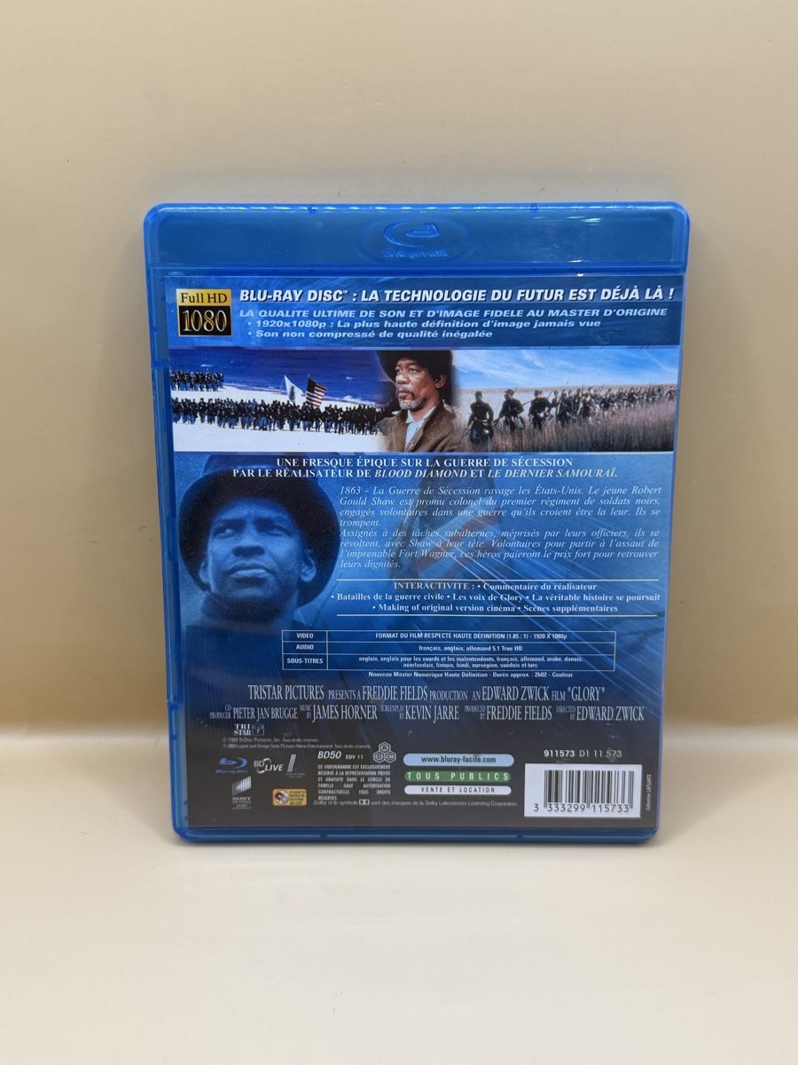 Alle DVDs: Blu-ray - Glory - Matthew Broderick, Denzel Washington – Gebraucht aus Genève von sho_67qj 1