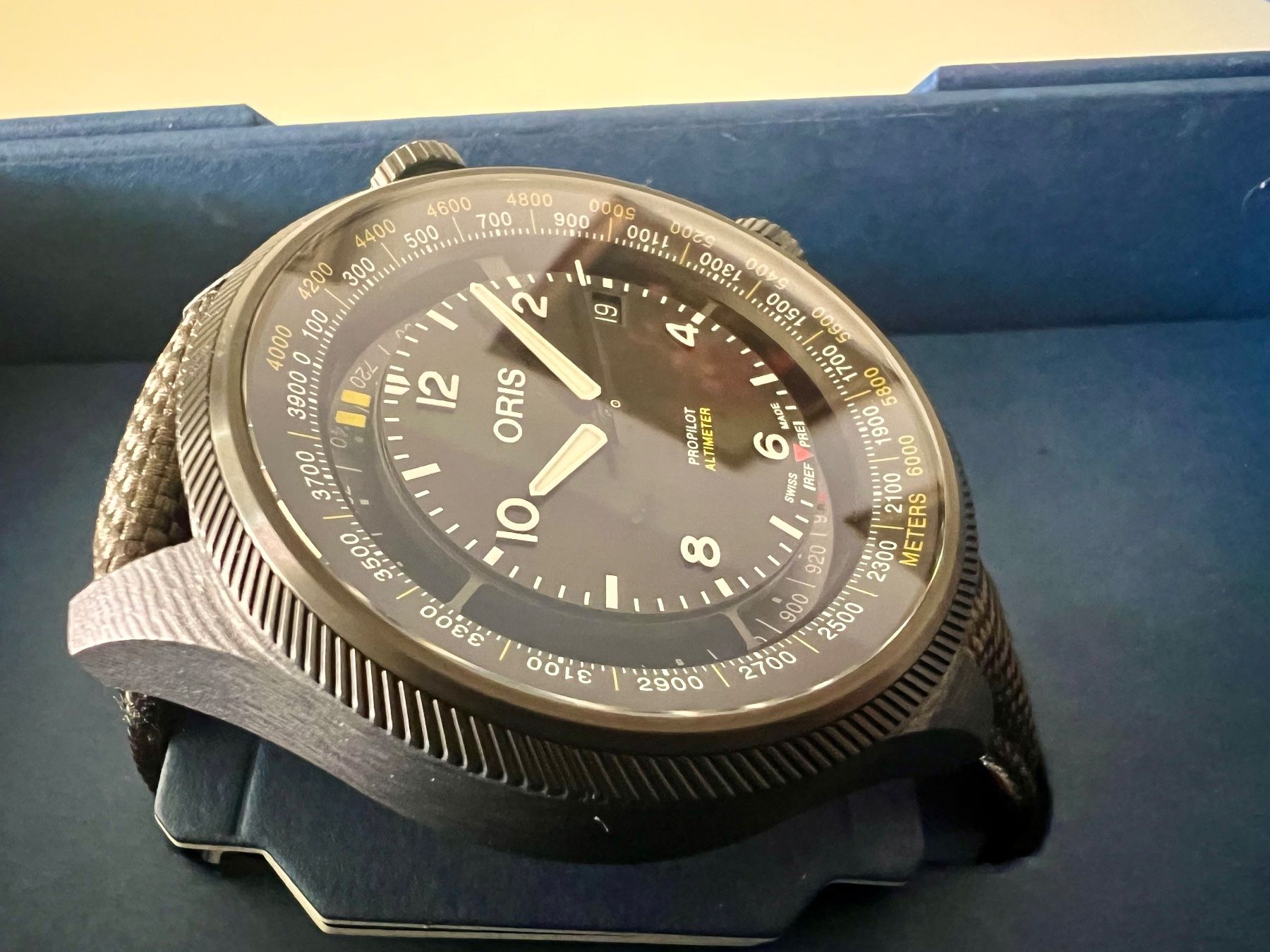 Oris Orologi: ORIS ProPilot Altimeter Échelle Mètres, Full Set, Fr. 6300.- – Nuovo (secondo la descrizione) da Le Mont-sur-Lausanne venduto da LycaGallery 3