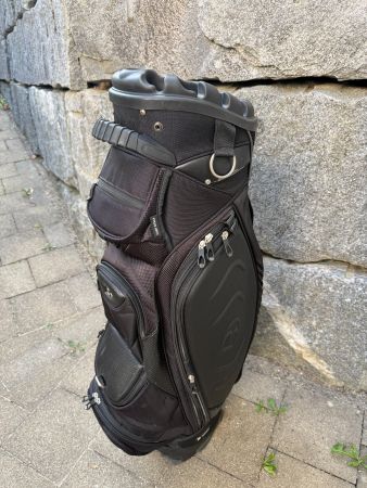 Original Bennington Silent Cart Golf Bag, Schwarz-Schwarz
