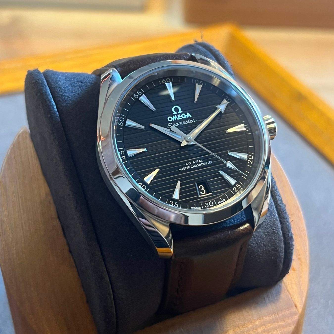 Omega Orologi: Omega Seamaster Aqua Terra Automatic Date Full Set 220.13.41 – Usato da Carouge GE venduto da Watchaser 1