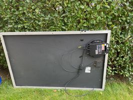 Solarpanel ca. 155x100 cm gebraucht inkl. Wechselrichter