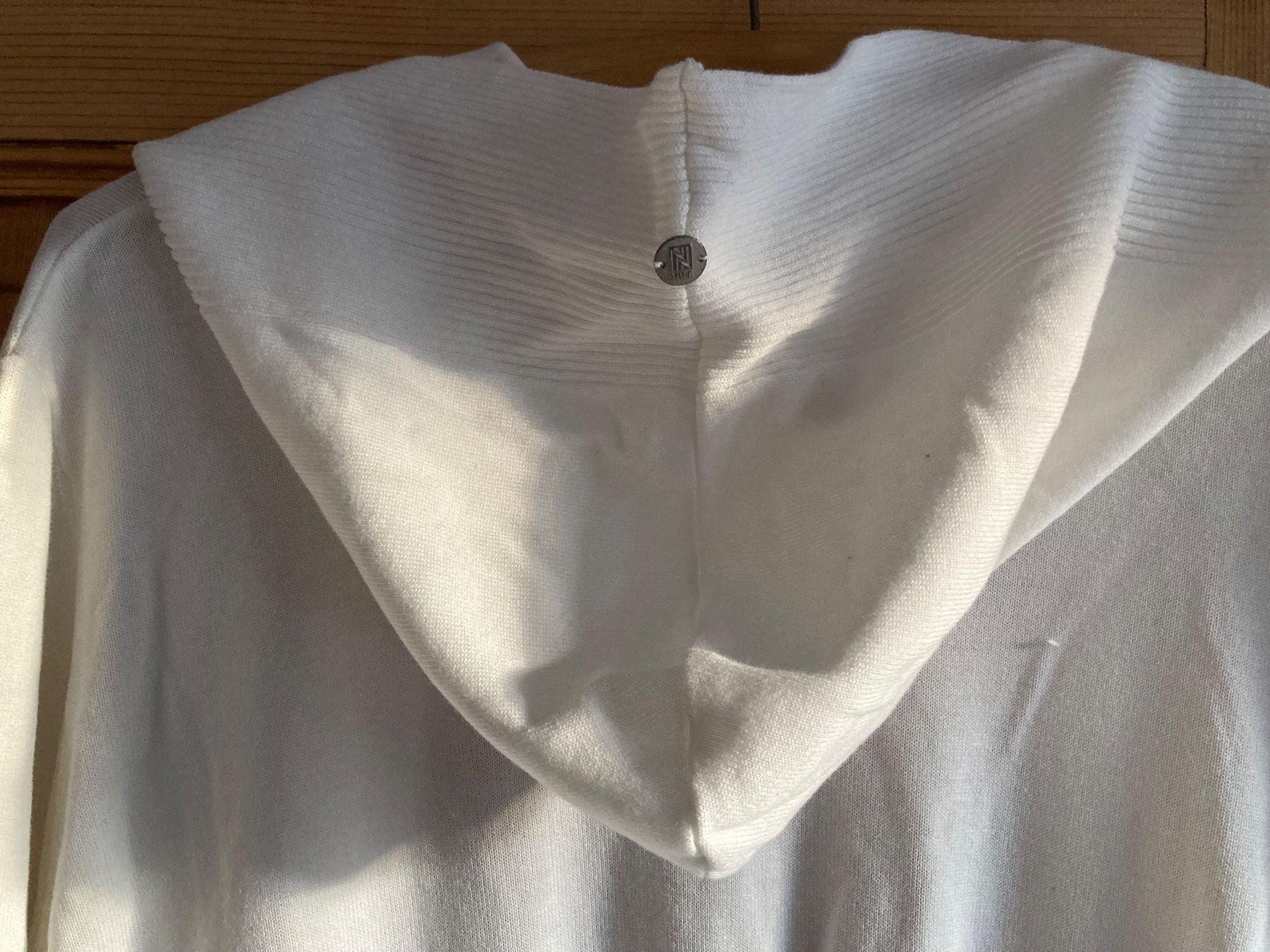 Nile Cappotti: Feinstrickmantel weiss von NILE – Usato da Gelterkinden venduto da Fabia28 3