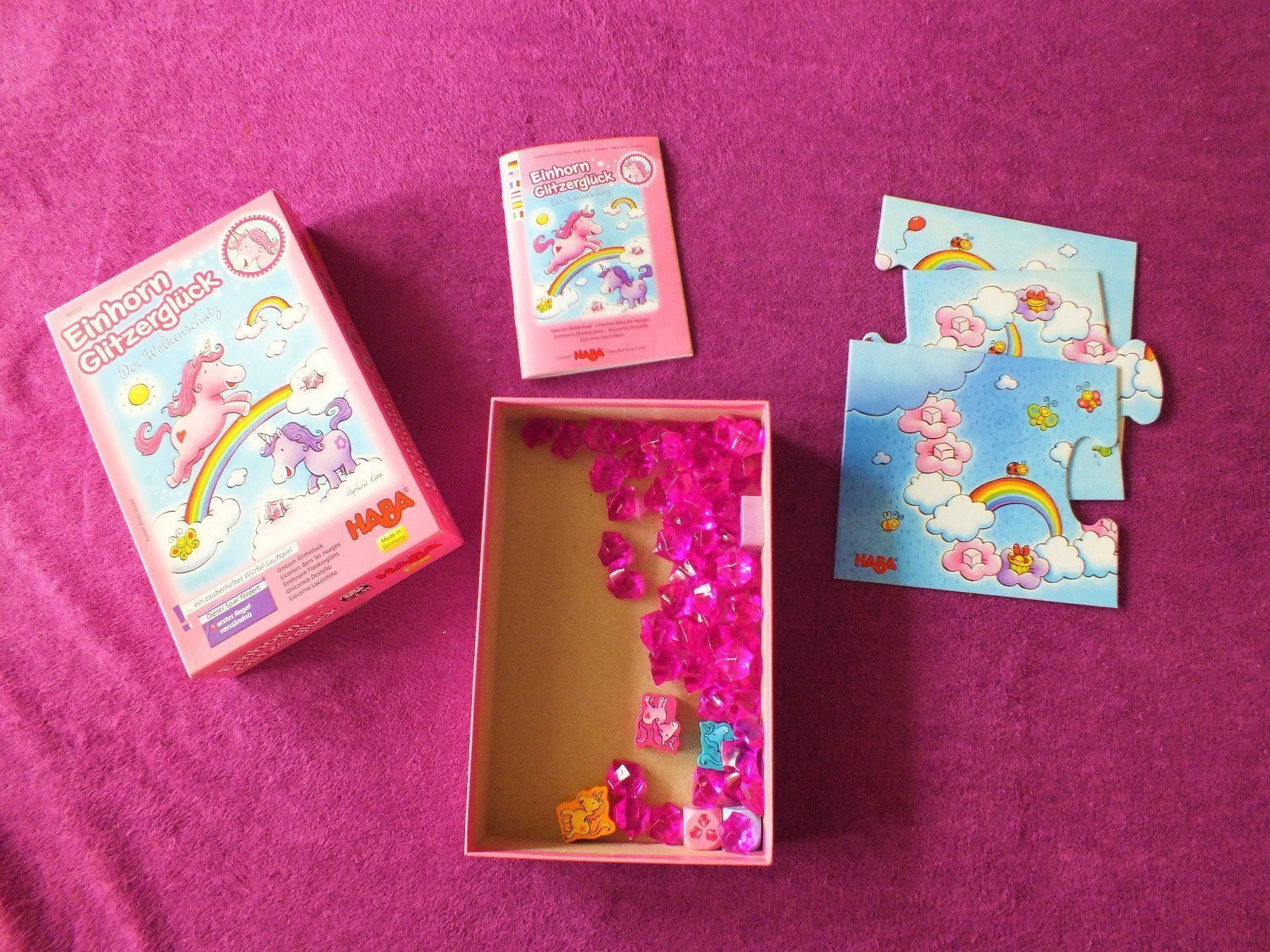 Haba Giochi: HABA Spiel - Einhorn Glitzerglück – Usato da Müllheim Dorf venduto da Seeeule01 1