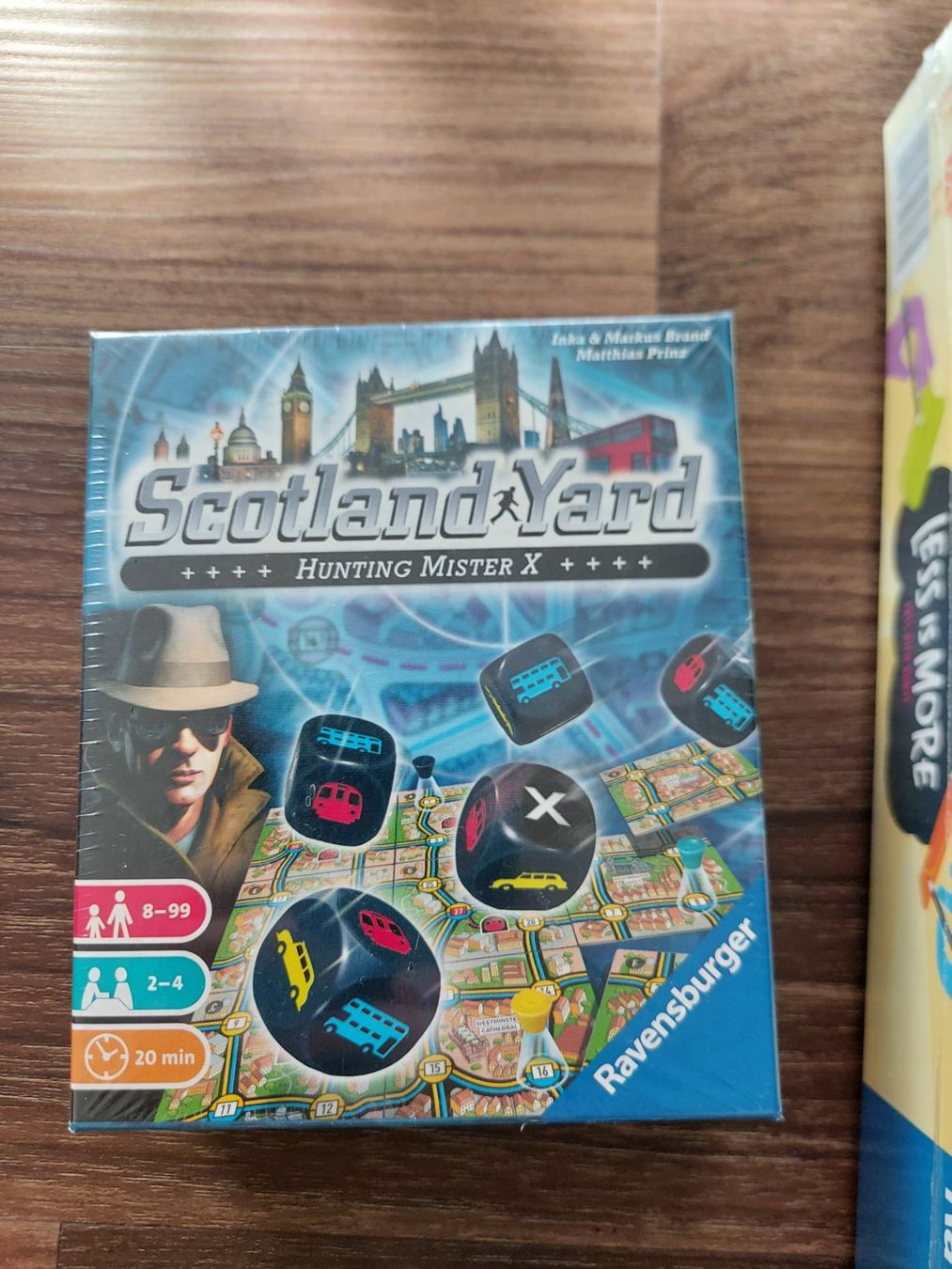 Giochi: Ravensburger Scotland Yard+Less is More NEU – Nuovo e nell'imballaggio originale da Altishofen venduto da tammy05 2