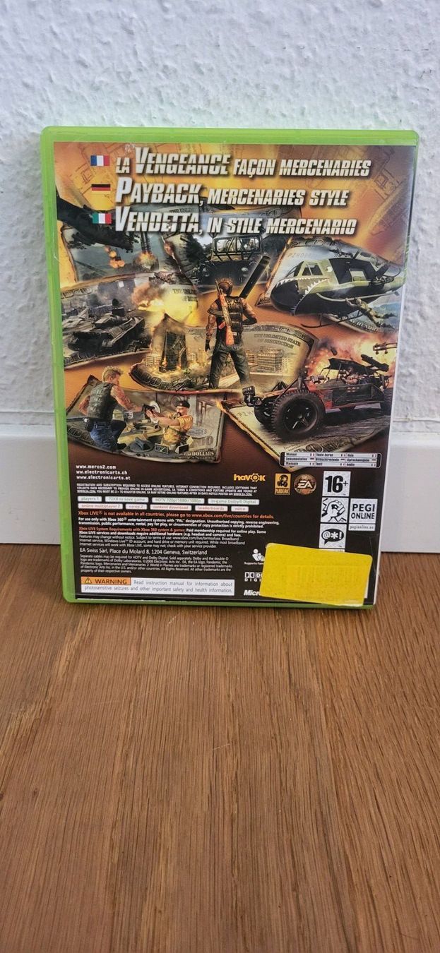 Microsoft Giochi: Xbox 360 - Mercenaries 2 World in Flames – Usato da Münsingen venduto da DigitaleSpielecke 1