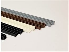Glas-Führungsschienen für 4mm Glas 200 cm *Ausverkauf*