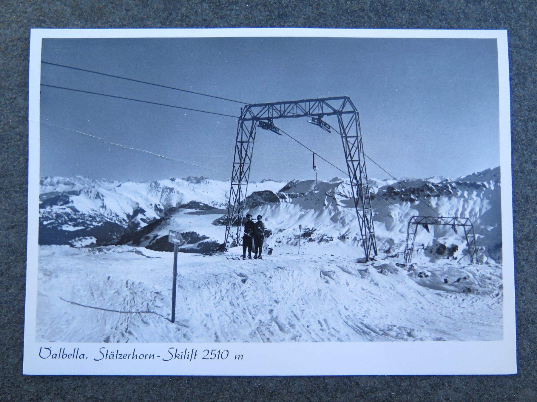Cartes postales: VALBELLA - STÄTZERHORN - SKILIFT – D'occasion à Wittenbach par lipasal