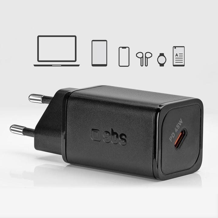 Caricabatterie: SBS NanoTube Ladegerät 45W USB-C – Nuovo e nell'imballaggio originale da Zürich venduto da Spoonie 2