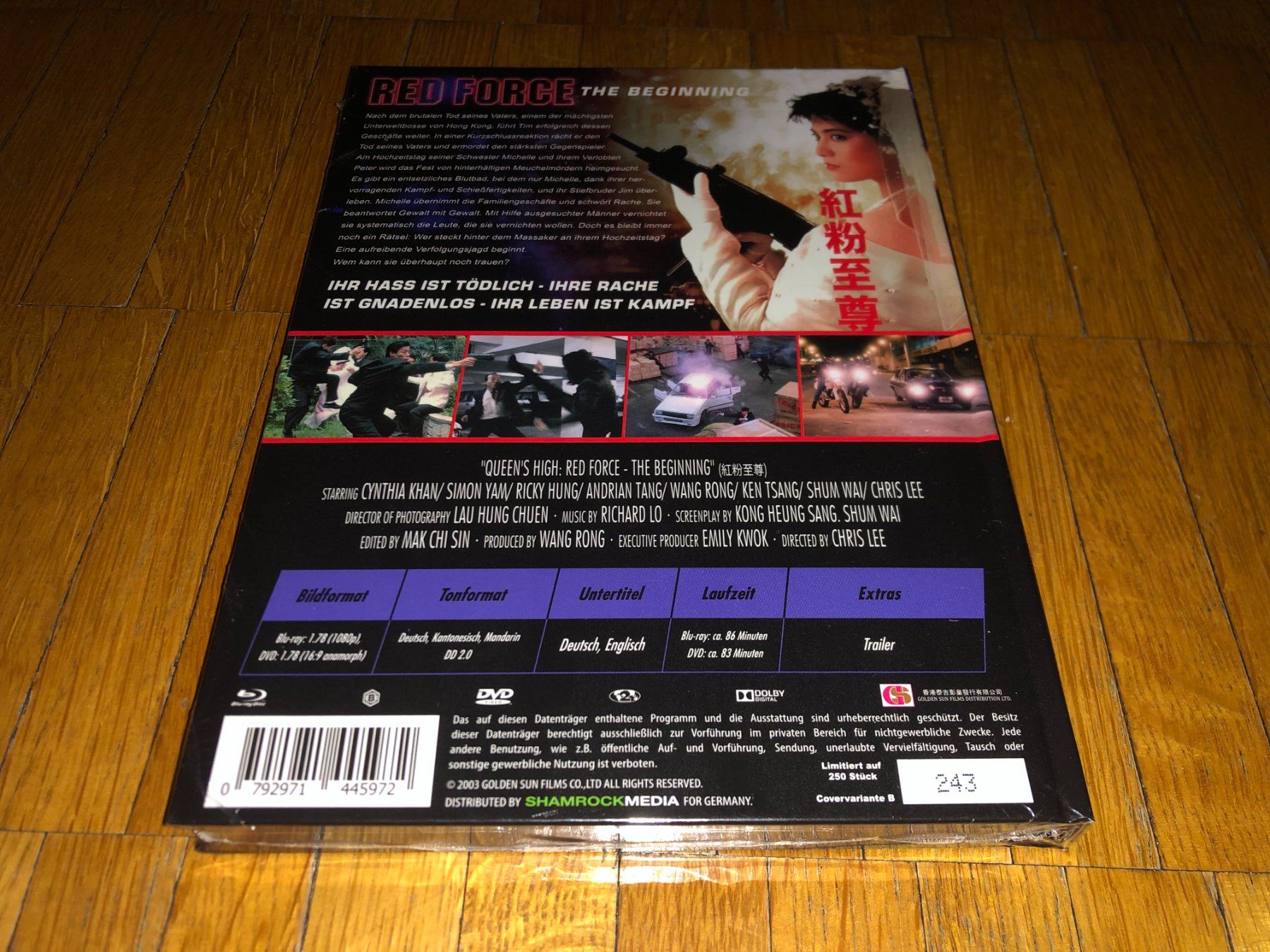 Tutti i DVDs: Red Force - The Beginning - MEDIABOOK - B - UNCUT – Nuovo e nell'imballaggio originale da Basel venduto da havsok 1