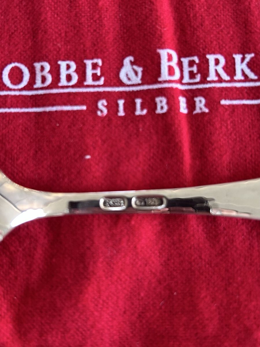 Robbe & Berking Bestecksets: Robbe & Berking Martelé 6 Kaffeelöffel & 6 Dessertgabeln – Gebraucht aus Winterthur von RedRum68 4