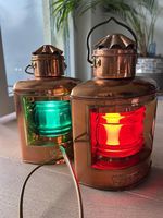 2 Bordlampen aus Messing