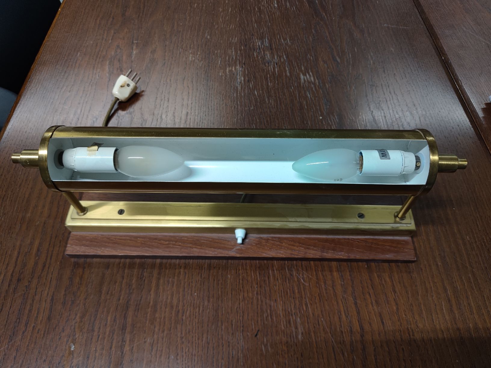 Lampade: Rednerpult Lampe / Elegante Vintage Messing Lampe – Usato da Mörschwil venduto da Nyke_2226