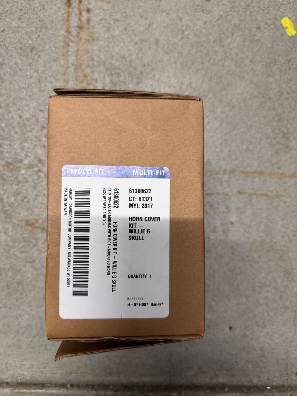 Harley-Davidson Alle Motorradersatzteile: 61300622 Harley-Davidson Hupenabdeckung – Neu und originalverpackt aus Ostermundigen von jas_9j7d 1
