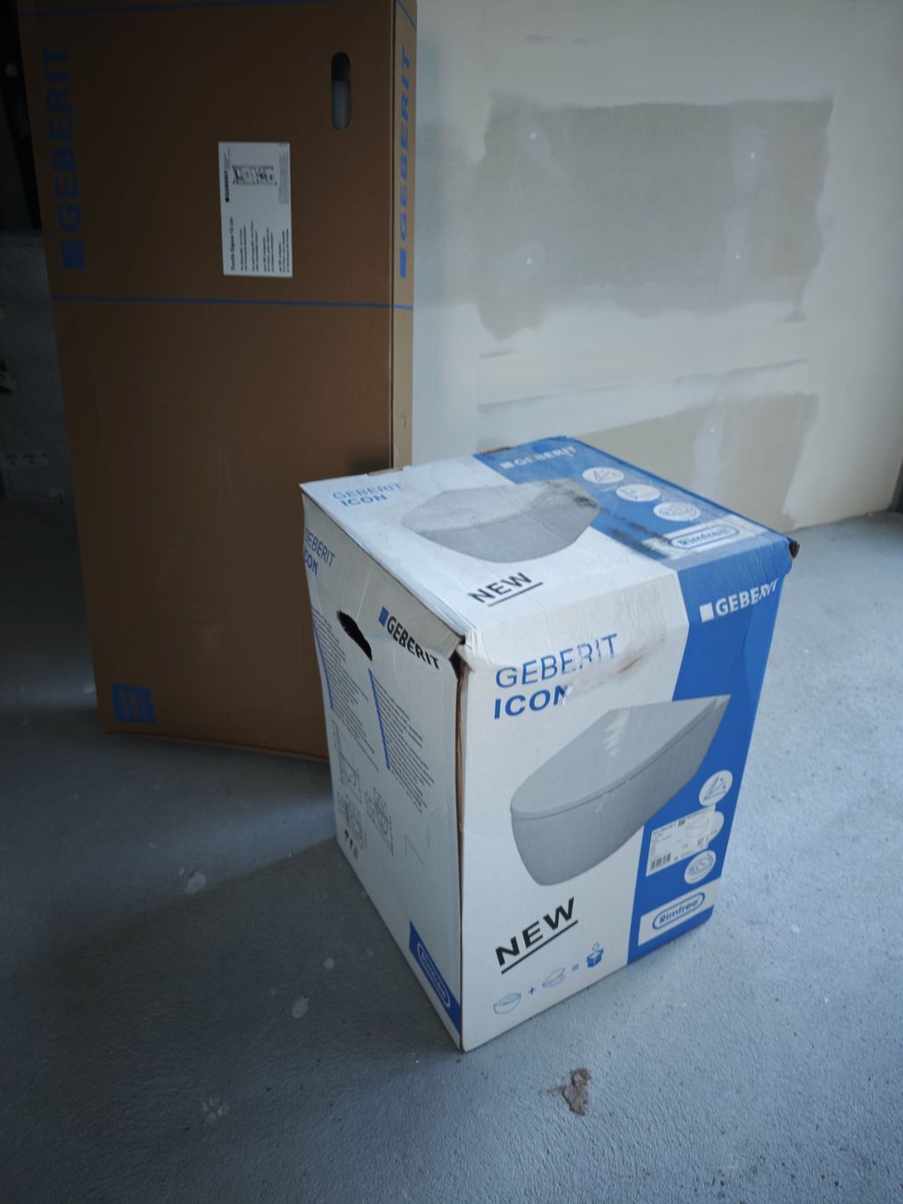 Geberit WC: Geberit ICON WC Set inkl. Duofix Sigma UP Element – Nuovo e nell'imballaggio originale da Zürich venduto da TrueTrade