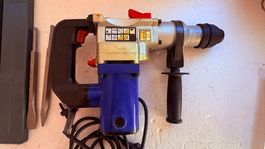 BlueLine Bohrhammer 850 W – mit Bohrern, Meisseln und Koffer