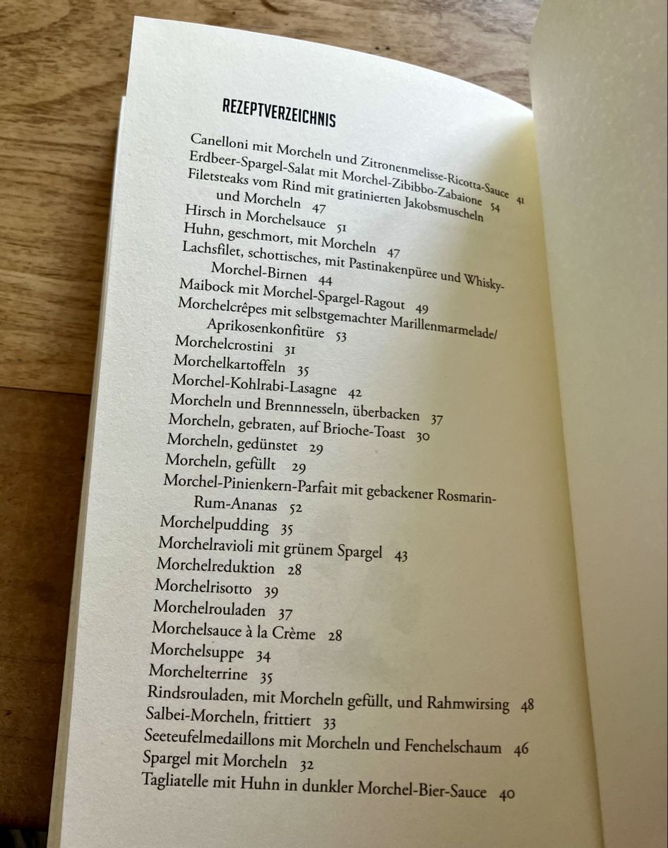 Libri: Morchel: kleine gourmandisen – Usato da Buchs AG venduto da Allerleis 2