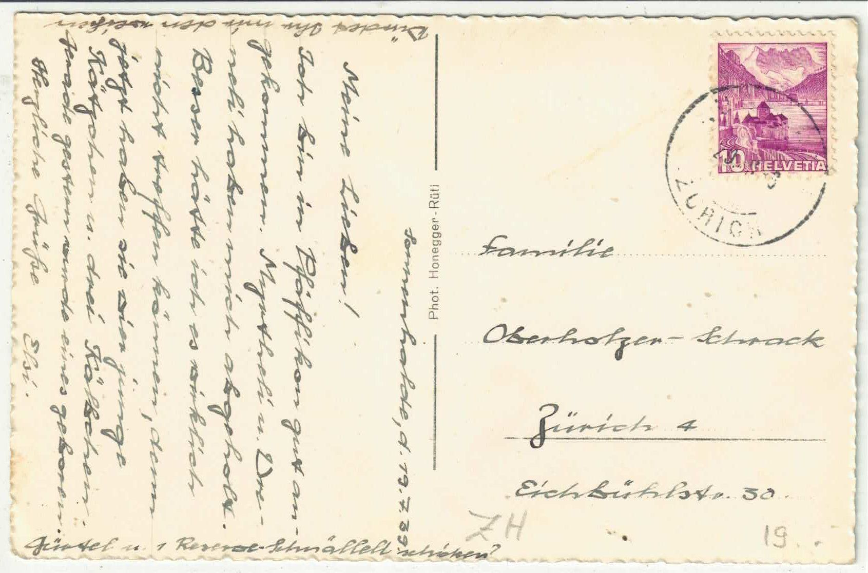 Cartes postales: Auslikon - Generalansicht – D'occasion à Ettingen par Kartenplanet 1