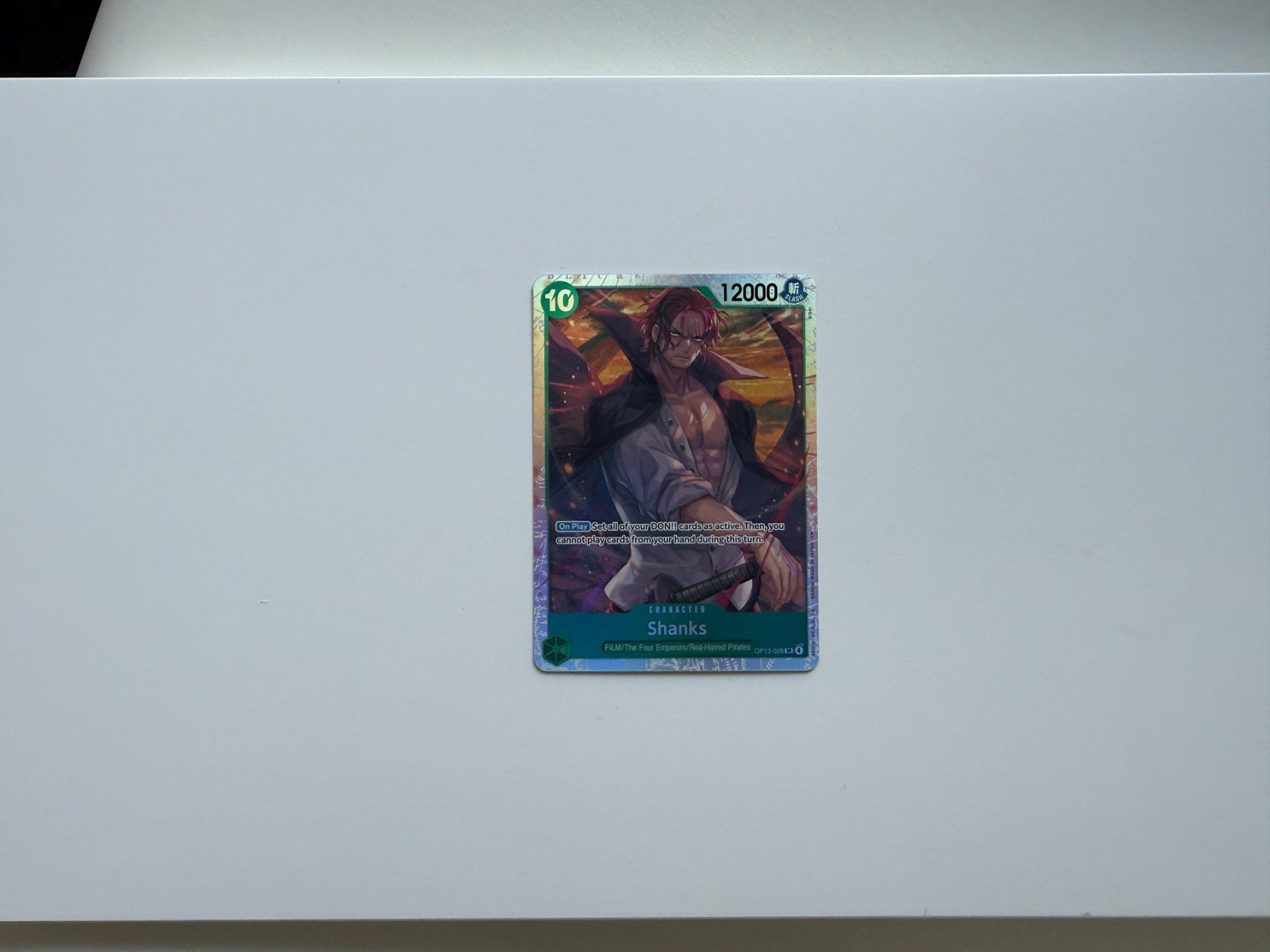 Bandai Sammelbilder & Trading cards: Shanks One Piece OP13-028 – Neu (gemäss Beschreibung) aus Zürich von dren
