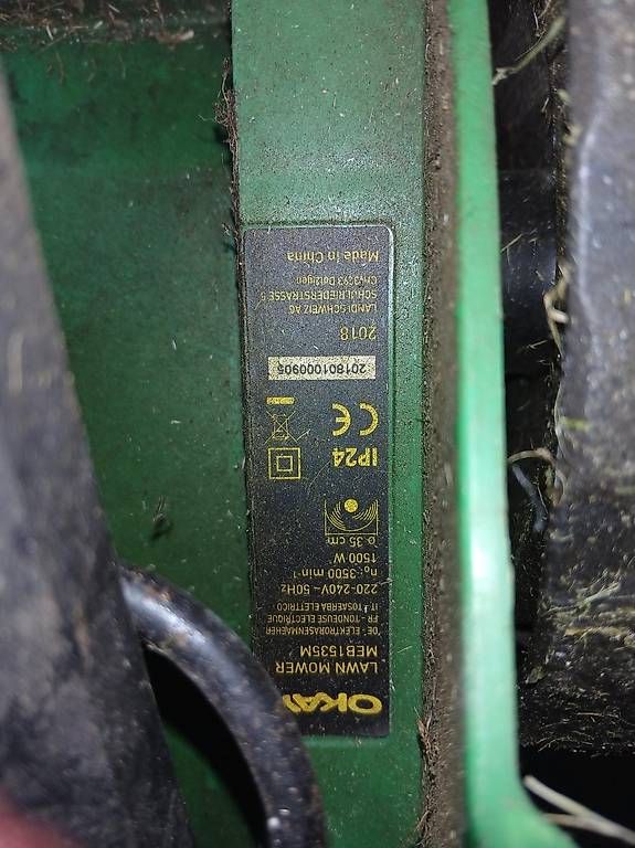 Rasenmäher: Tondeuse électrique à fil – Gebraucht aus Saules BE von XAV-perso 1