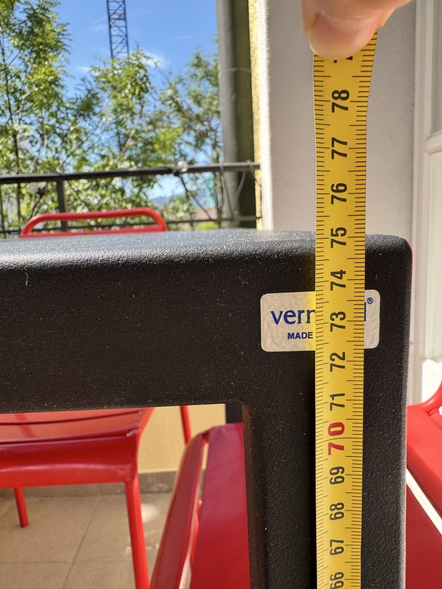 Tavoli: Vermobil metal table - black – Usato da Zürich venduto da kri_zhv2 3