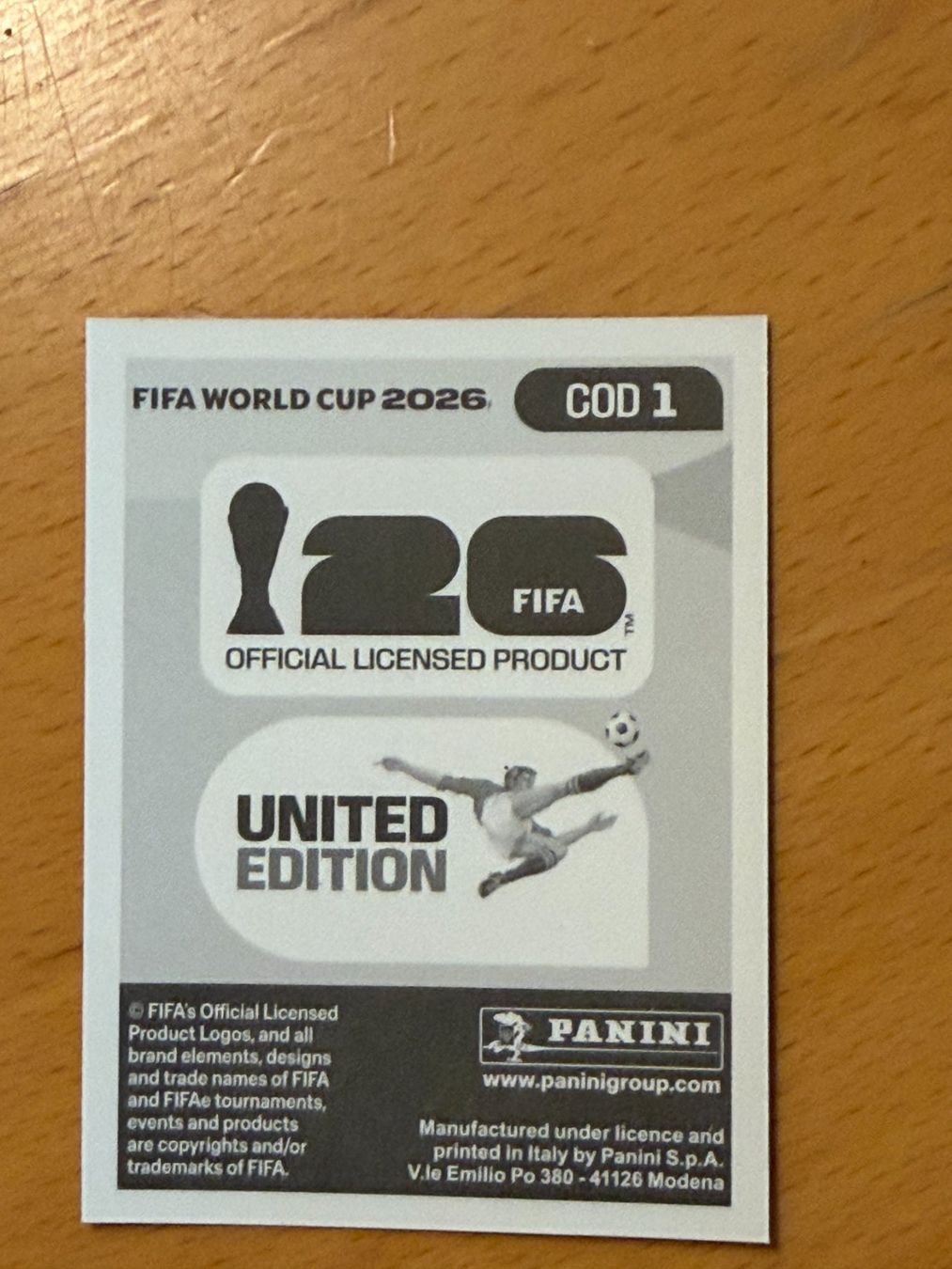 Panini Carte collezionabili: FIFA WORLD CUP 2026 DR Kongo COD1 – Nuovo (secondo la descrizione) da Riehen venduto da Tomson81 1