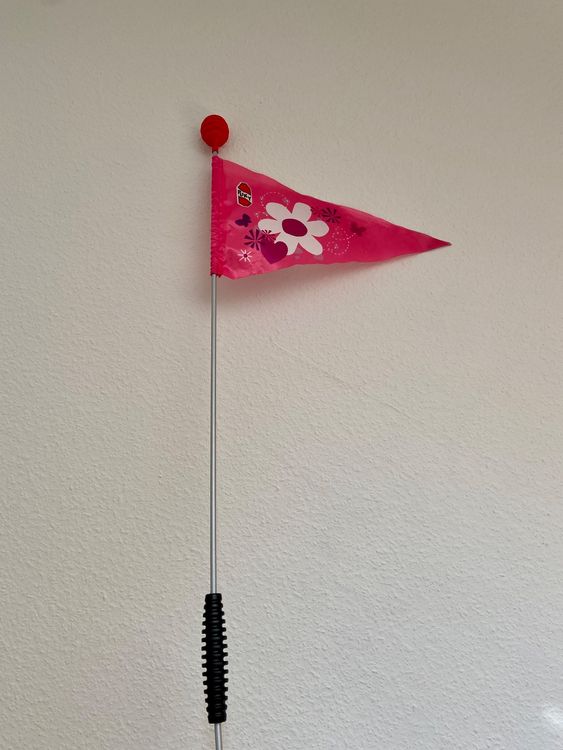 Fahrradfahne Für Kinder - 3 Bunte Wimpel Mit 5 Höhenverstellbaren Masten