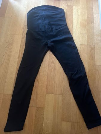 Umstandsleggings schwarz elastisch neuwertiger Zustand